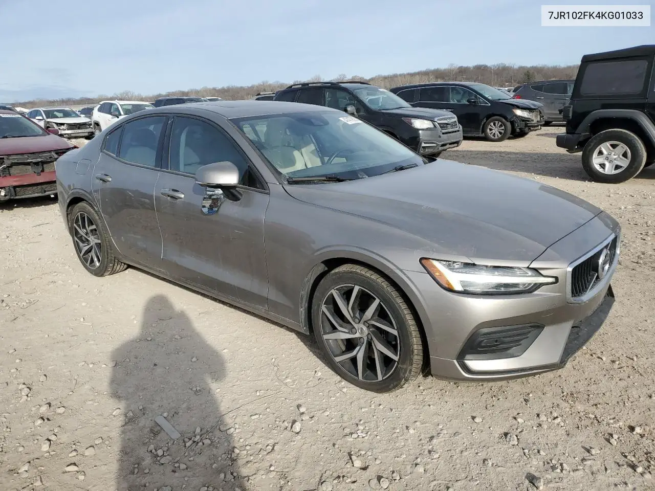 2019 Volvo S60 T5 Momentum VIN: 7JR102FK4KG010339 Lot: 47477855