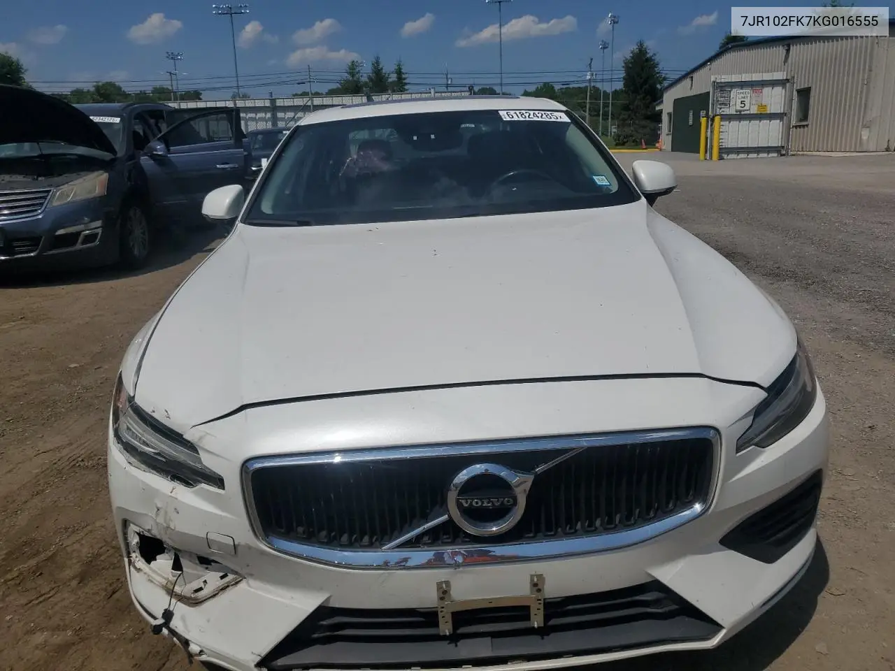 2019 Volvo S60 T5 Momentum VIN: 7JR102FK7KG016555 Lot: 61824285