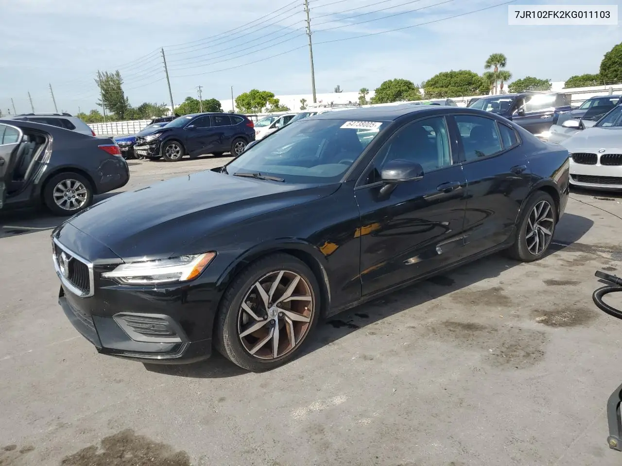 2019 Volvo S60 T5 Momentum VIN: 7JR102FK2KG011103 Lot: 64738005