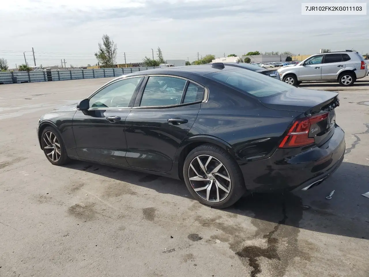 2019 Volvo S60 T5 Momentum VIN: 7JR102FK2KG011103 Lot: 64738005