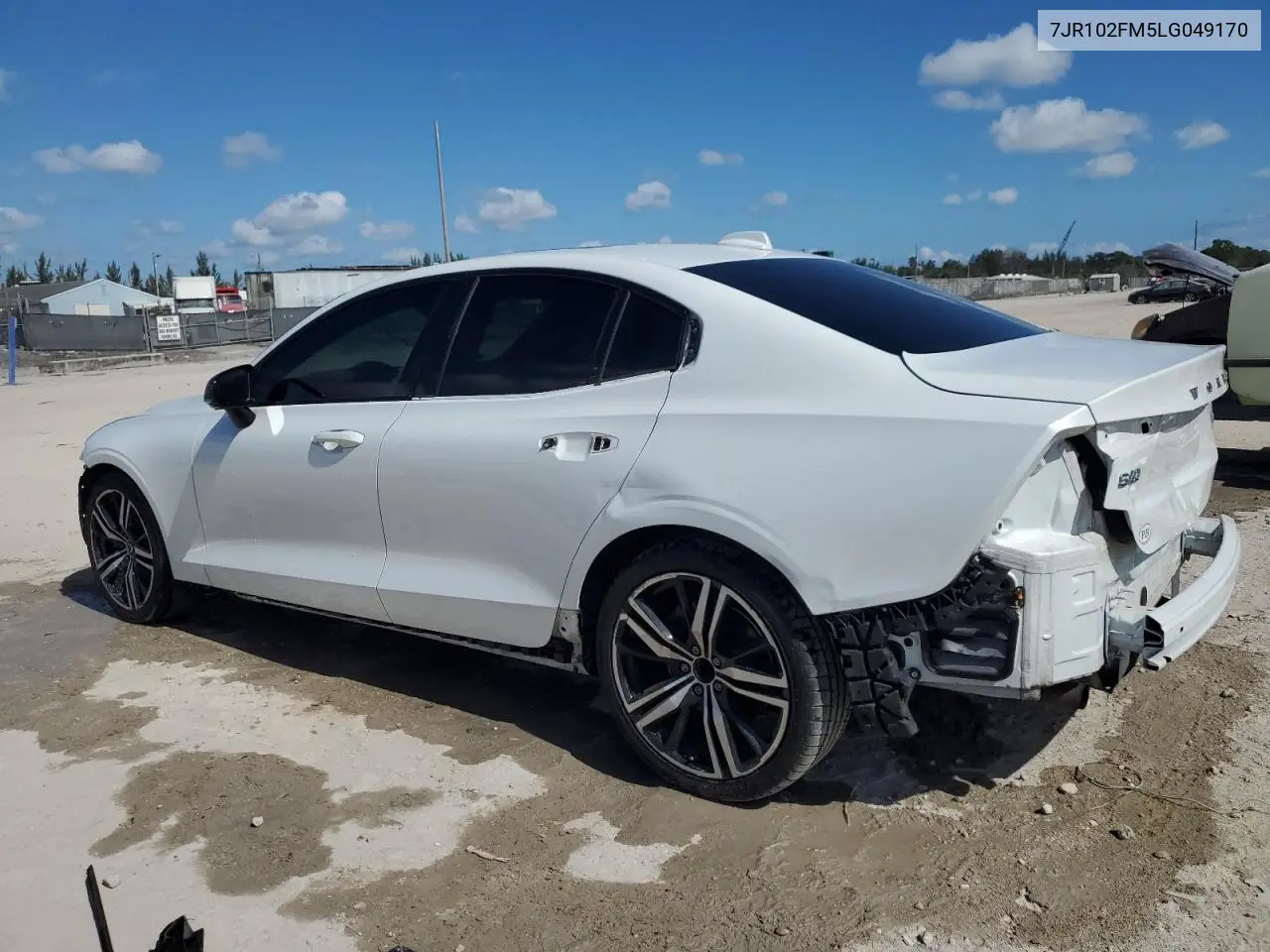 2020 Volvo S60 T5 R-Design VIN: 7JR102FM5LG049170 Lot: 43766205