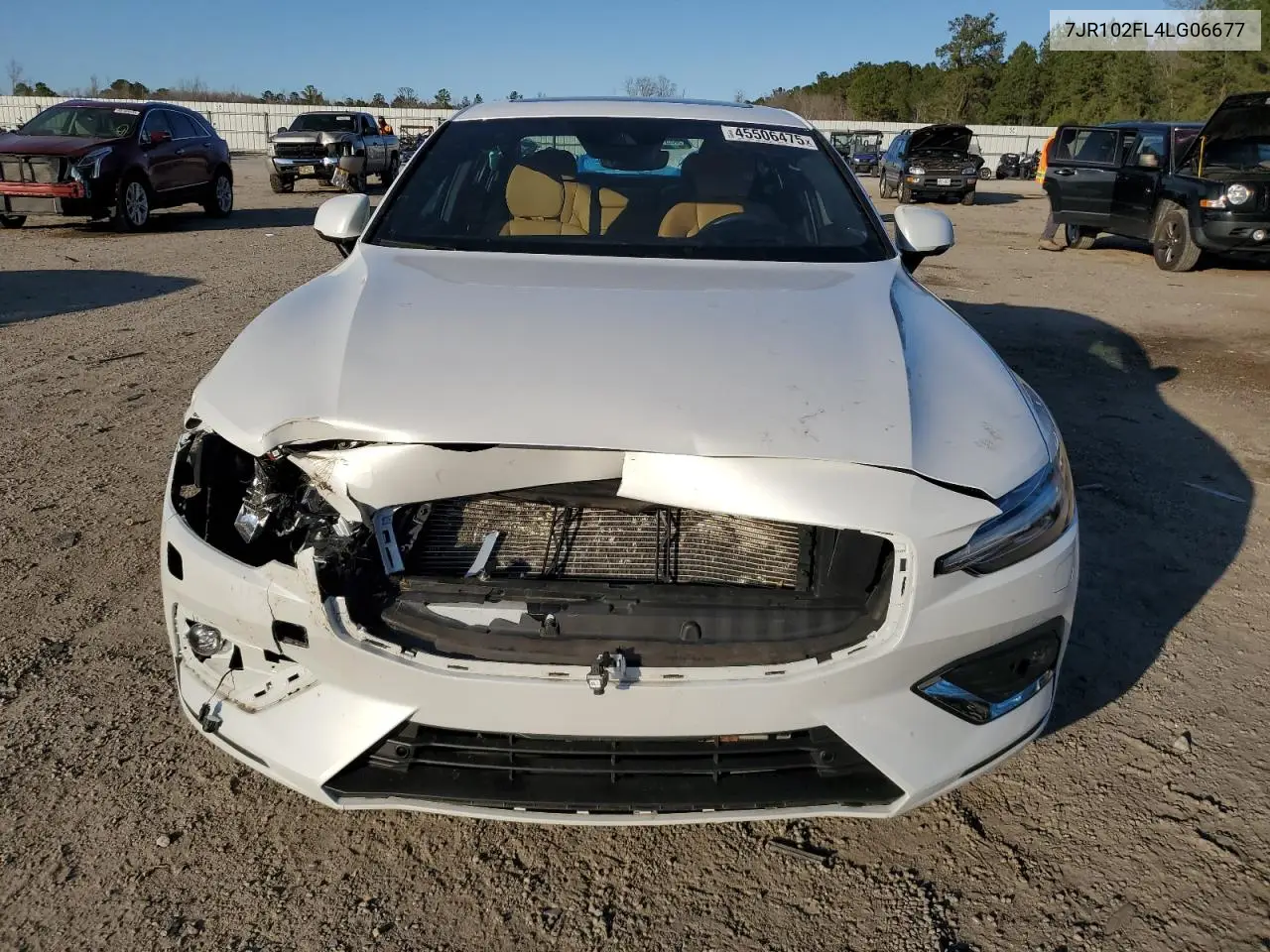 2020 Volvo S60 T5 Inscription VIN: 7JR102FL4LG06677 Lot: 45506475