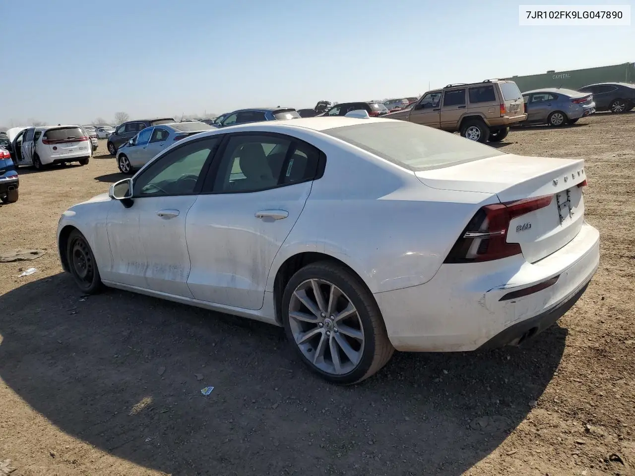 2020 Volvo S60 T5 Momentum VIN: 7JR102FK9LG047890 Lot: 48197025