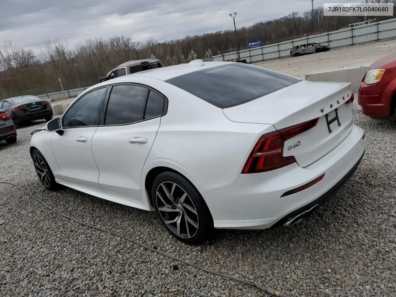 2020 Volvo S60 T5 Momentum VIN: 7JR102FK7LG040680 Lot: 49135605