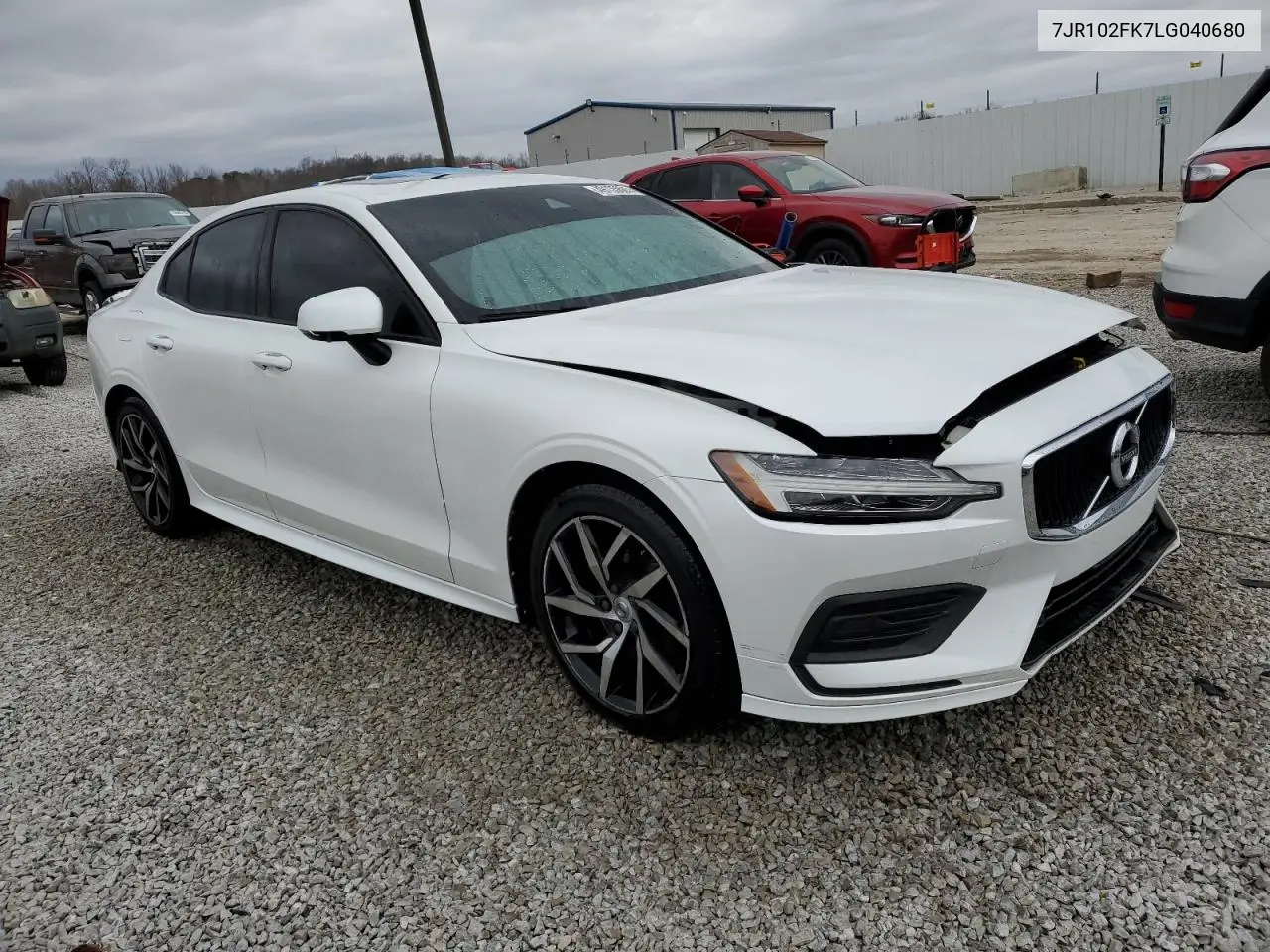 2020 Volvo S60 T5 Momentum VIN: 7JR102FK7LG040680 Lot: 49135605