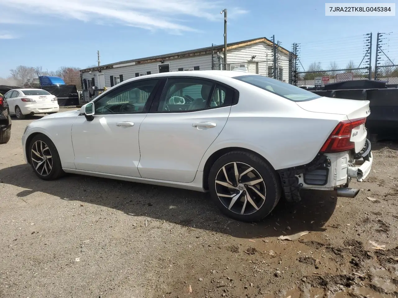 2020 Volvo S60 T6 Momentum VIN: 7JRA22TK8LG045384 Lot: 49281875