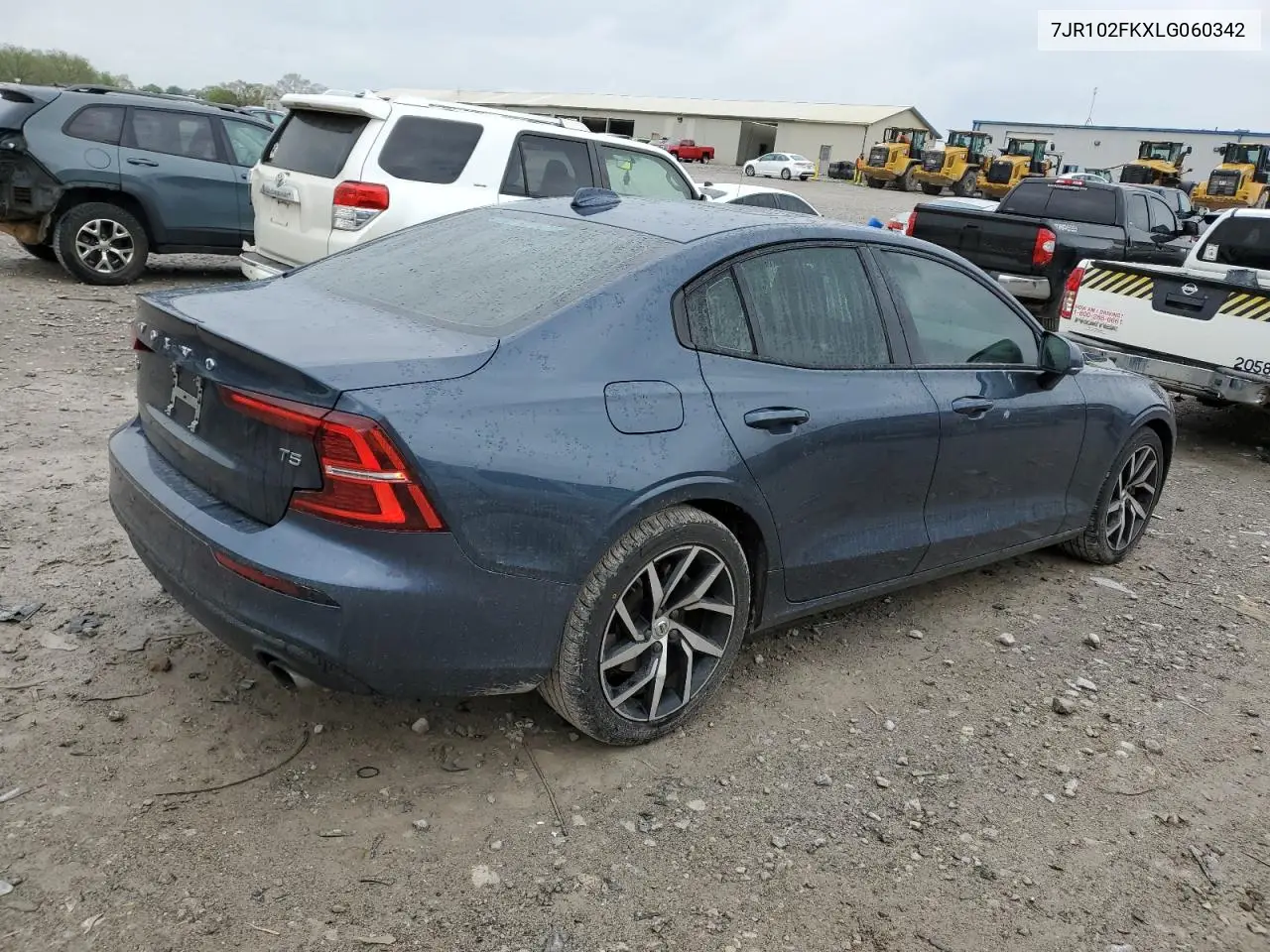 2020 Volvo S60 T5 Momentum VIN: 7JR102FKXLG060342 Lot: 49871655