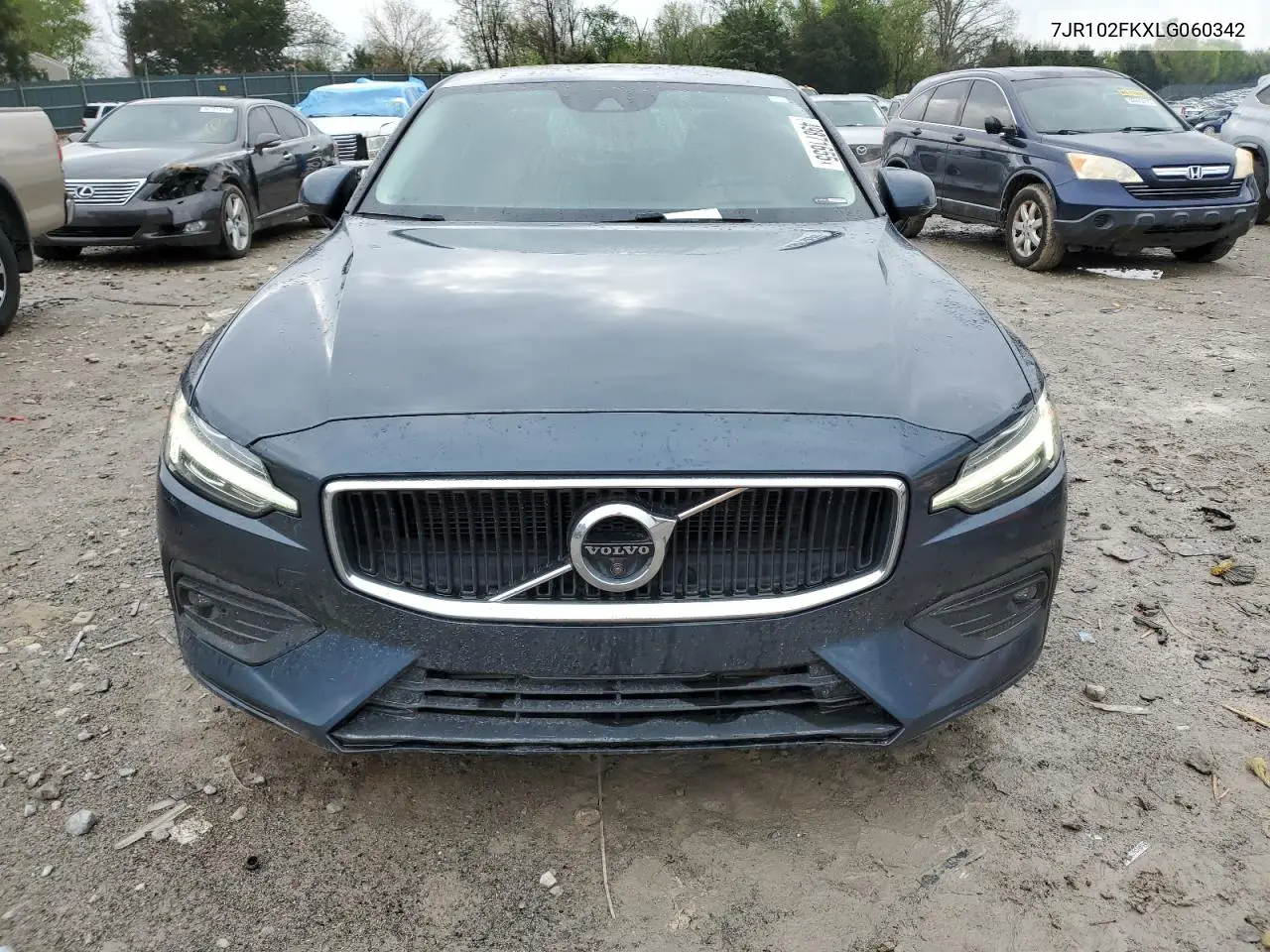 2020 Volvo S60 T5 Momentum VIN: 7JR102FKXLG060342 Lot: 49871655