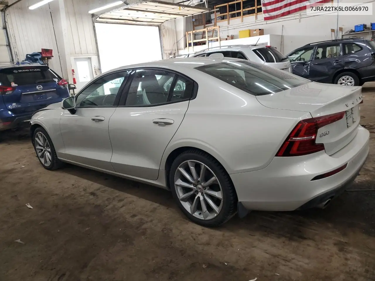 2020 Volvo S60 T6 Momentum VIN: 7JRA22TK5LG066970 Lot: 50633105