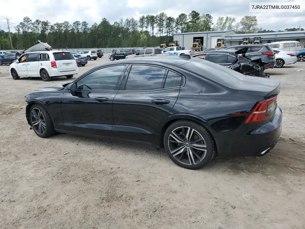 2020 Volvo S60 T6 R-Design VIN: 7JRA22TM8LG037450 Lot: 50994725