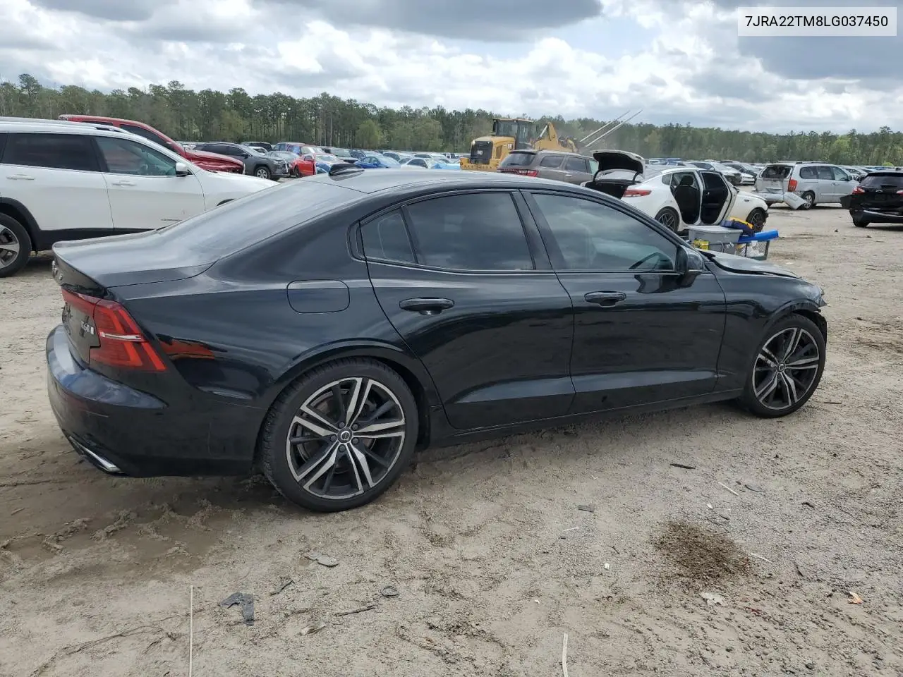2020 Volvo S60 T6 R-Design VIN: 7JRA22TM8LG037450 Lot: 50994725