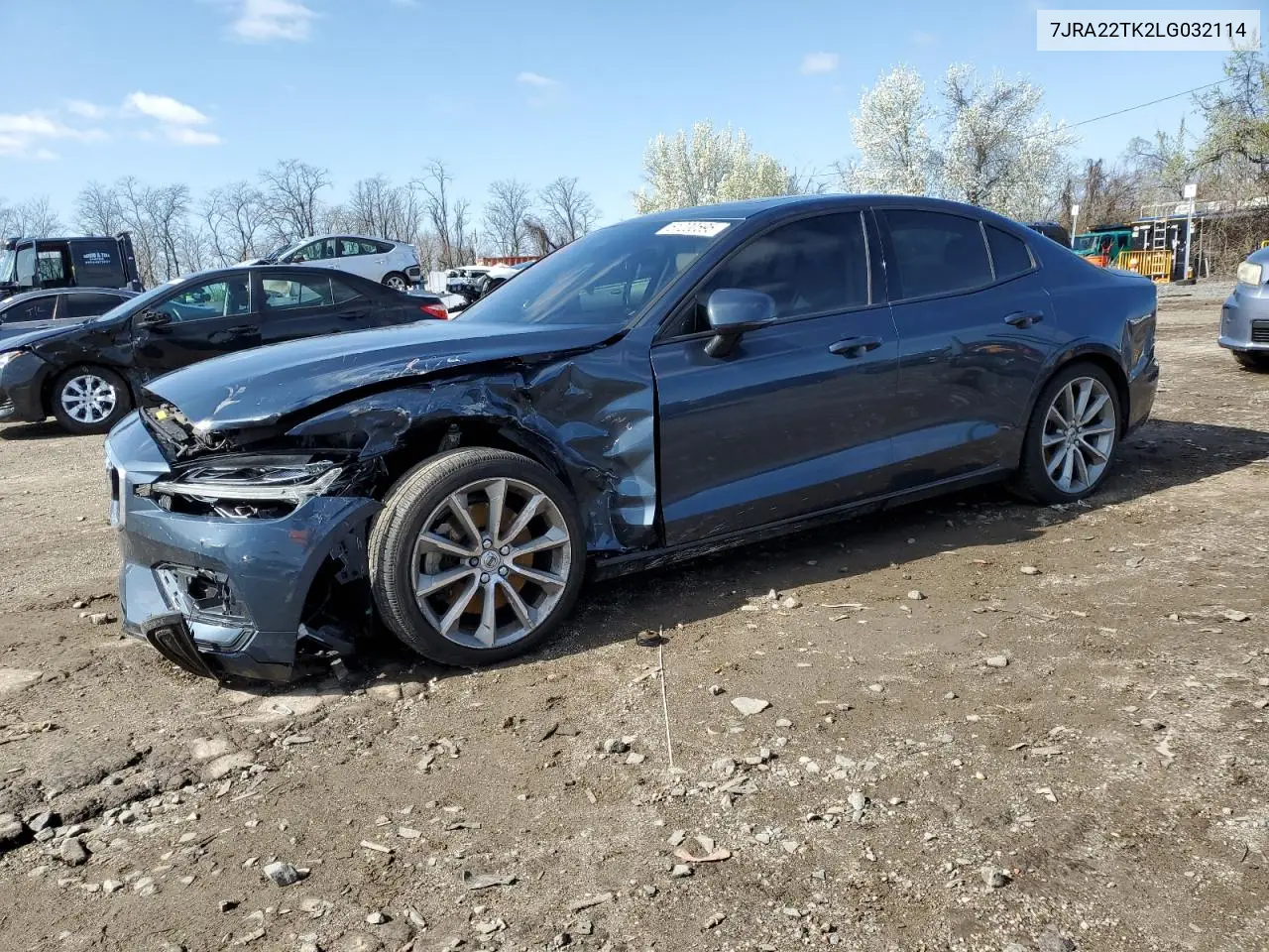 2020 Volvo S60 T6 Momentum VIN: 7JRA22TK2LG032114 Lot: 51200595