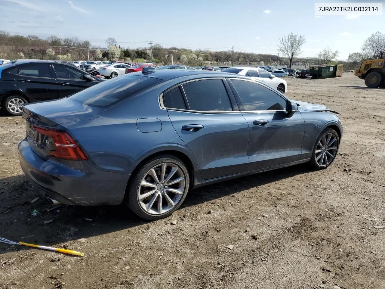 2020 Volvo S60 T6 Momentum VIN: 7JRA22TK2LG032114 Lot: 51200595