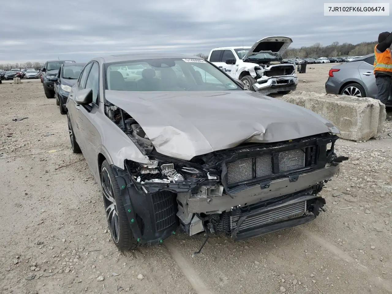 2020 Volvo S60 T5 Momentum VIN: 7JR102FK6LG064744 Lot: 51280685