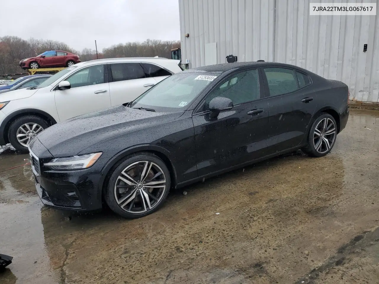 2020 Volvo S60 T6 R-Design VIN: 7JRA22TM3LG067617 Lot: 51293655