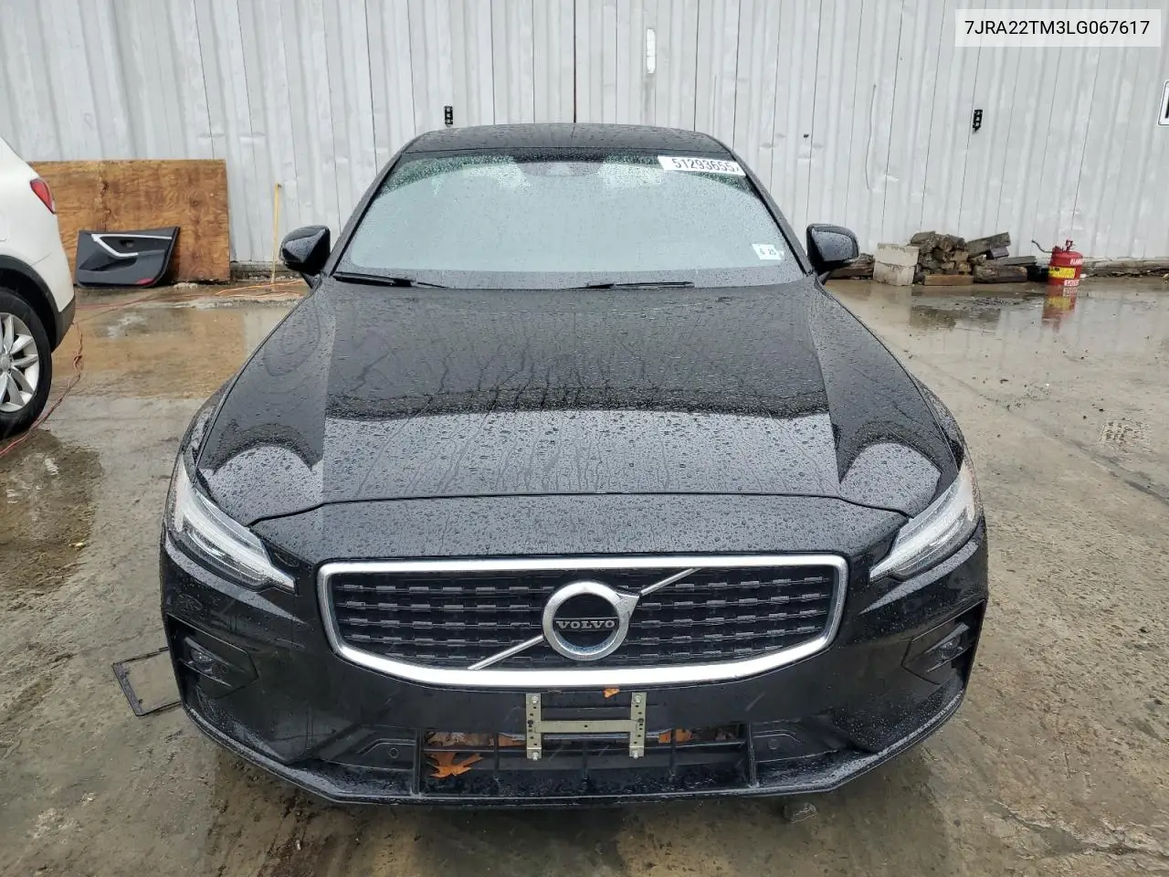 2020 Volvo S60 T6 R-Design VIN: 7JRA22TM3LG067617 Lot: 51293655