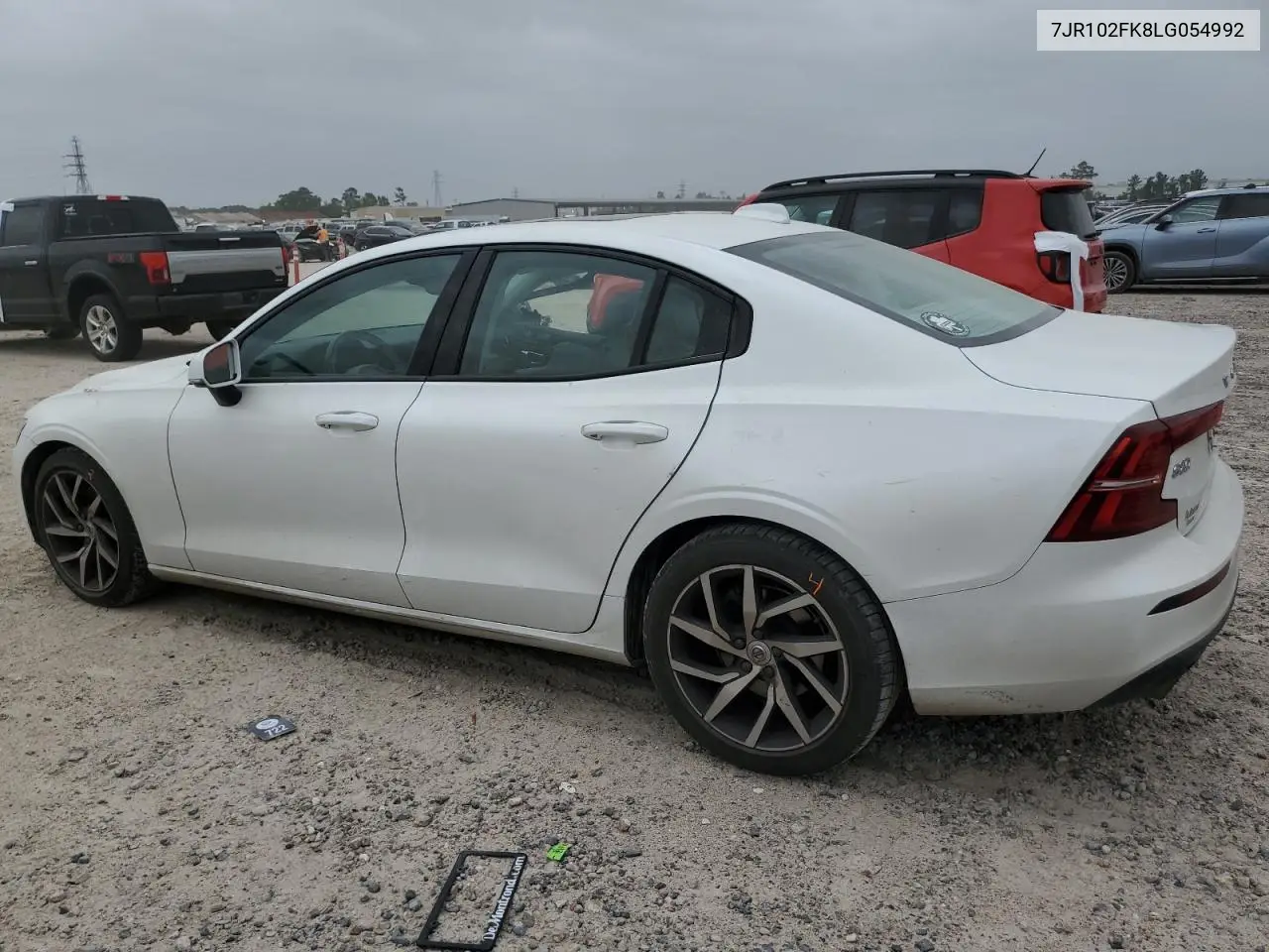 2020 Volvo S60 T5 Momentum VIN: 7JR102FK8LG054992 Lot: 51495235