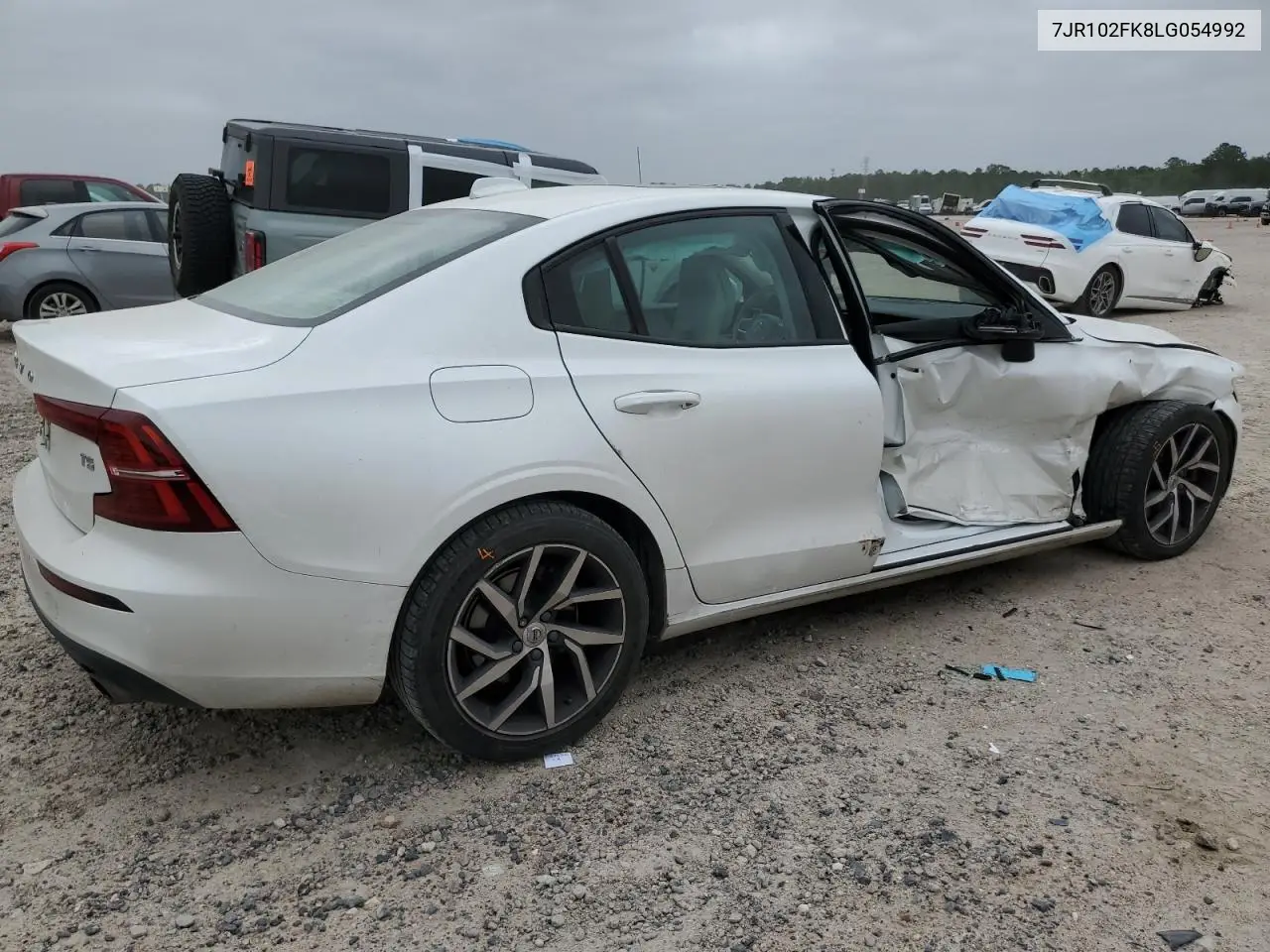 2020 Volvo S60 T5 Momentum VIN: 7JR102FK8LG054992 Lot: 51495235