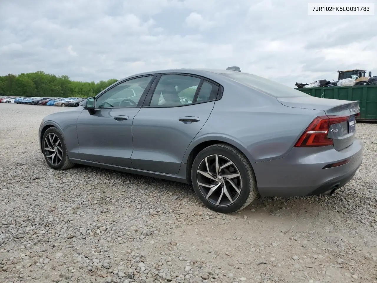 2020 Volvo S60 T5 Momentum VIN: 7JR102FK5LG031783 Lot: 52956395