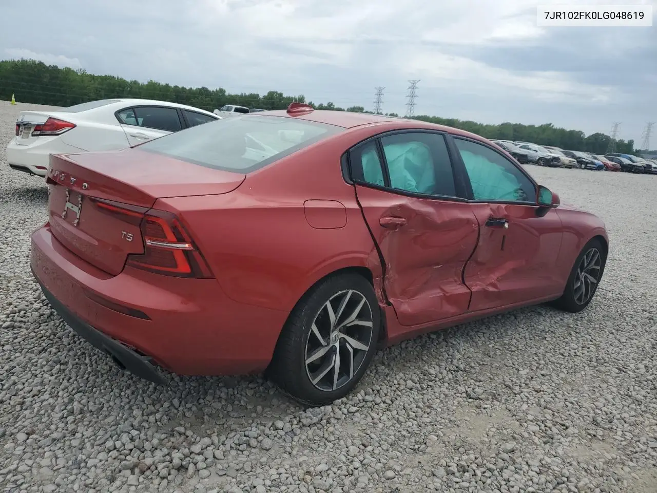 2020 Volvo S60 T5 Momentum VIN: 7JR102FK0LG048619 Lot: 54345695