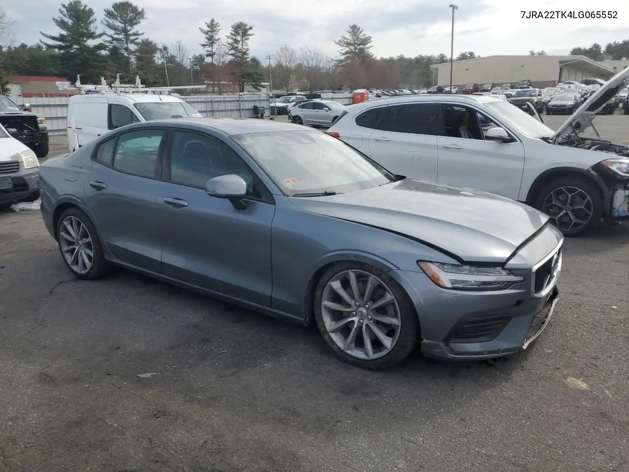 2020 Volvo S60 T6 Momentum VIN: 7JRA22TK4LG065552 Lot: 54665545