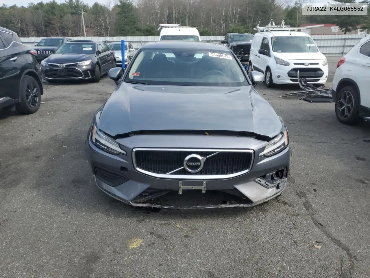 2020 Volvo S60 T6 Momentum VIN: 7JRA22TK4LG065552 Lot: 54665545