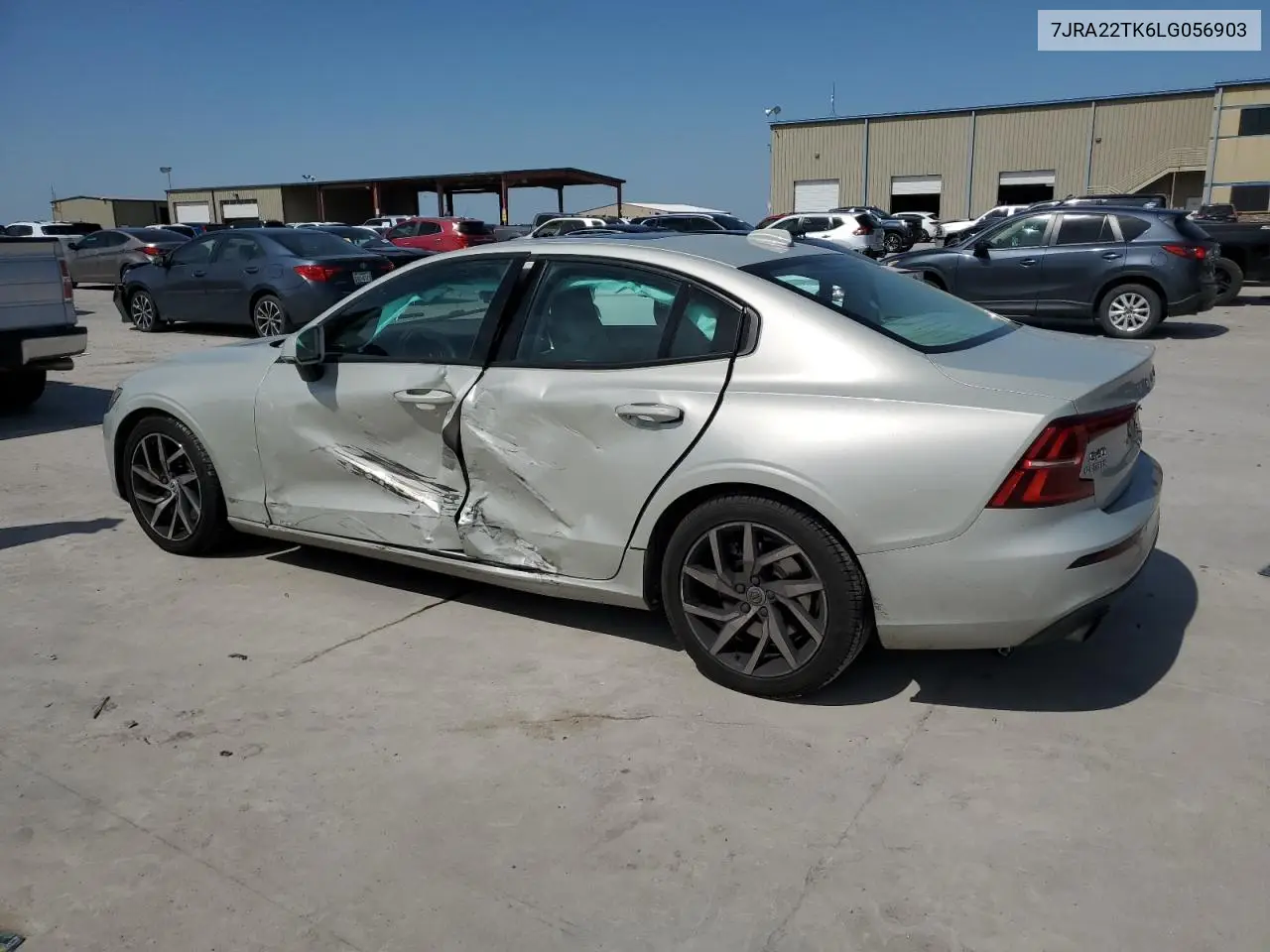 2020 Volvo S60 T6 Momentum VIN: 7JRA22TK6LG056903 Lot: 56427725