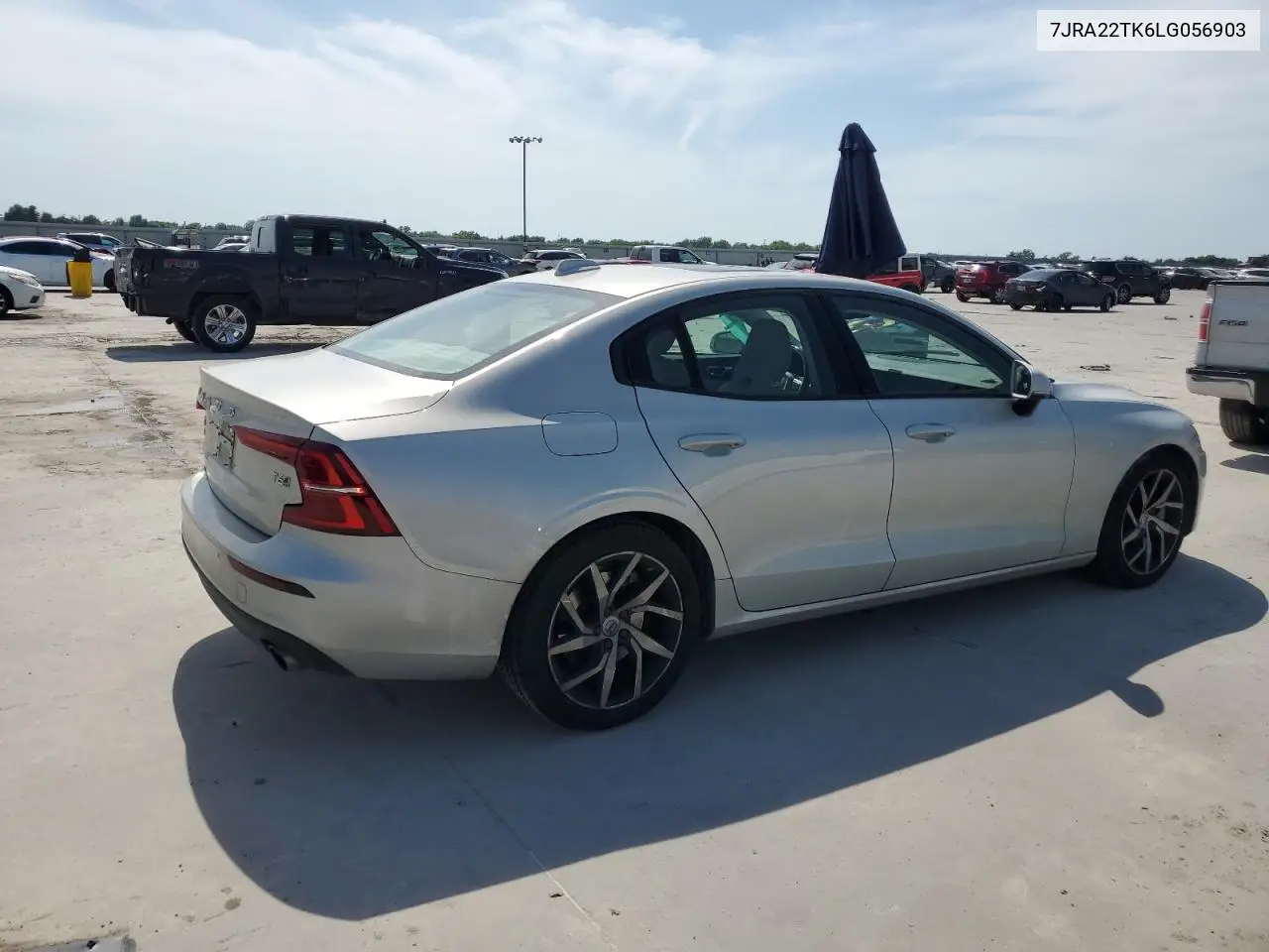 2020 Volvo S60 T6 Momentum VIN: 7JRA22TK6LG056903 Lot: 56427725