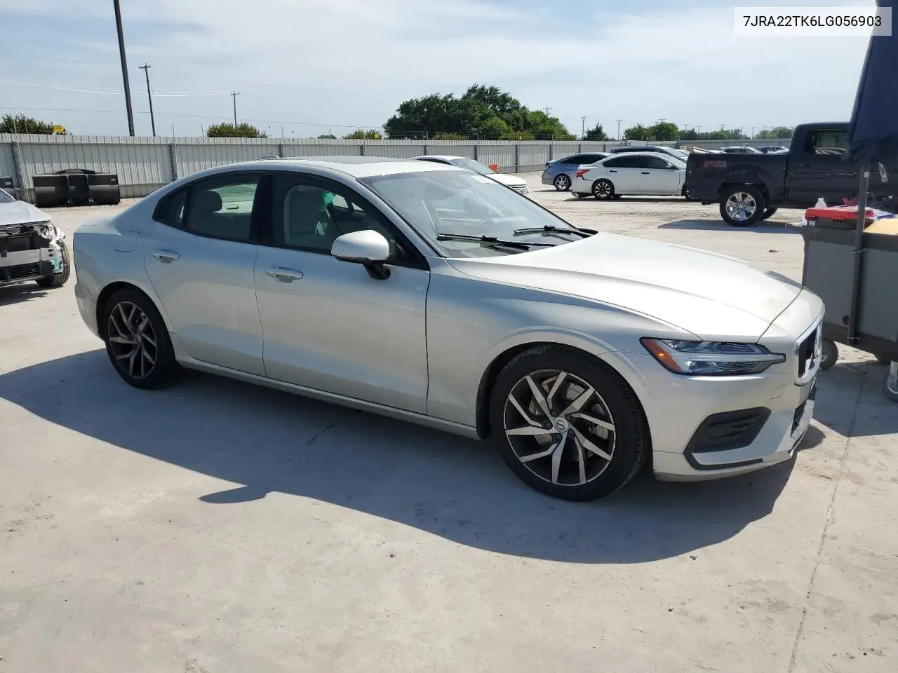 2020 Volvo S60 T6 Momentum VIN: 7JRA22TK6LG056903 Lot: 56427725