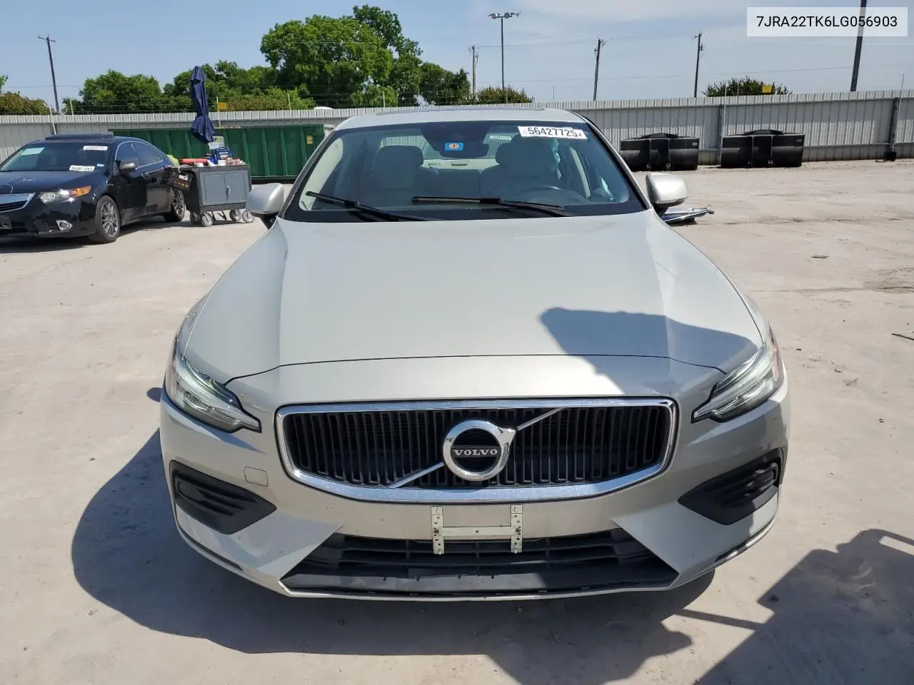 2020 Volvo S60 T6 Momentum VIN: 7JRA22TK6LG056903 Lot: 56427725