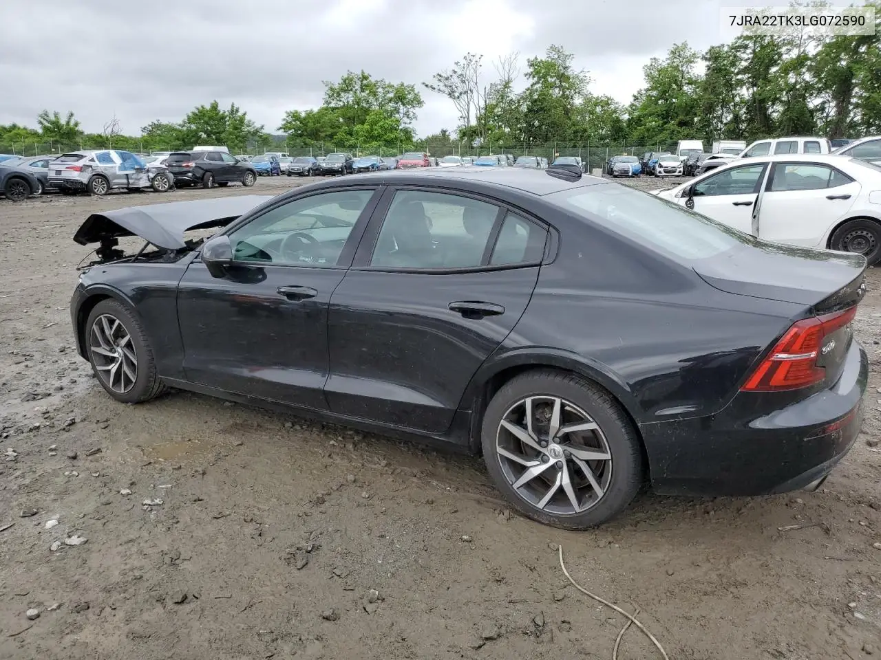 2020 Volvo S60 T6 Momentum VIN: 7JRA22TK3LG072590 Lot: 57783355
