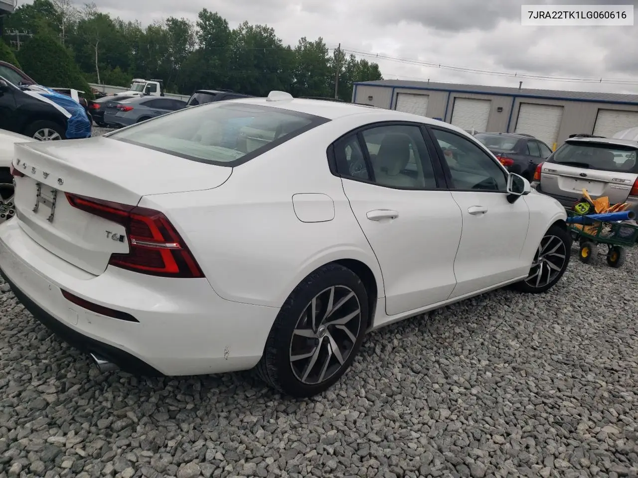 2020 Volvo S60 T6 Momentum VIN: 7JRA22TK1LG060616 Lot: 58347355