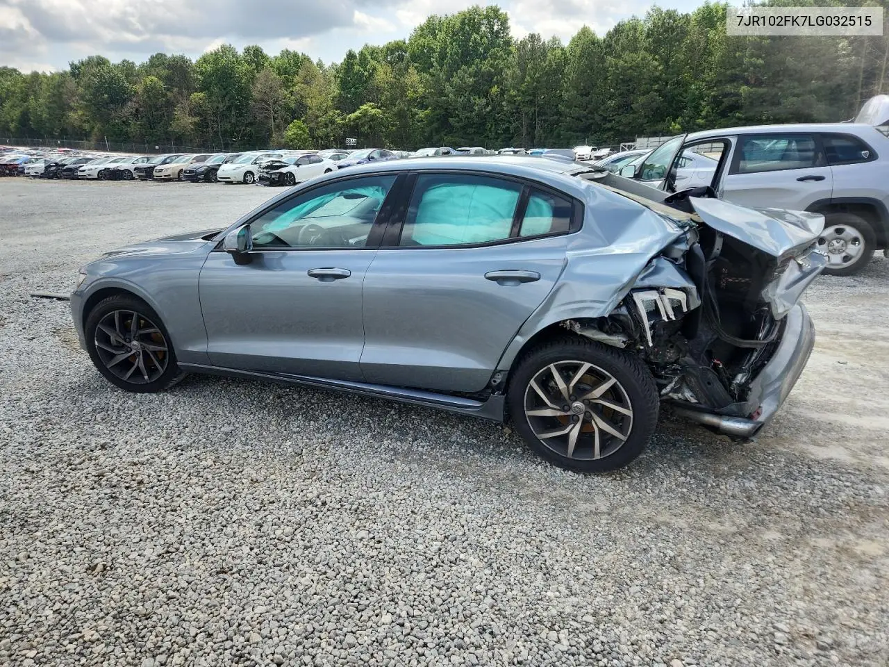 2020 Volvo S60 T5 Momentum VIN: 7JR102FK7LG032515 Lot: 59773995