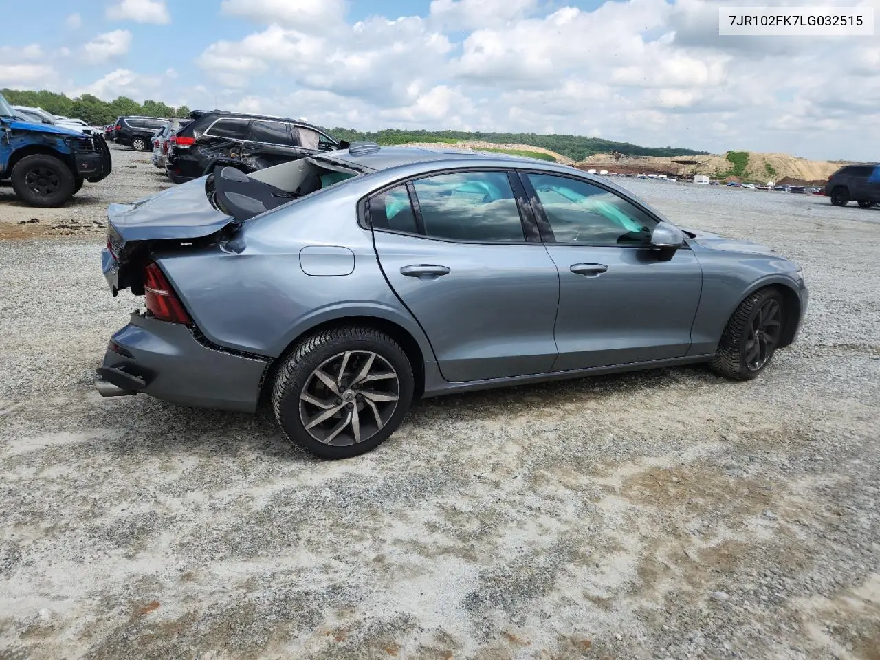 2020 Volvo S60 T5 Momentum VIN: 7JR102FK7LG032515 Lot: 59773995
