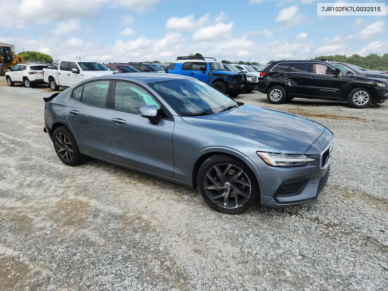 2020 Volvo S60 T5 Momentum VIN: 7JR102FK7LG032515 Lot: 59773995