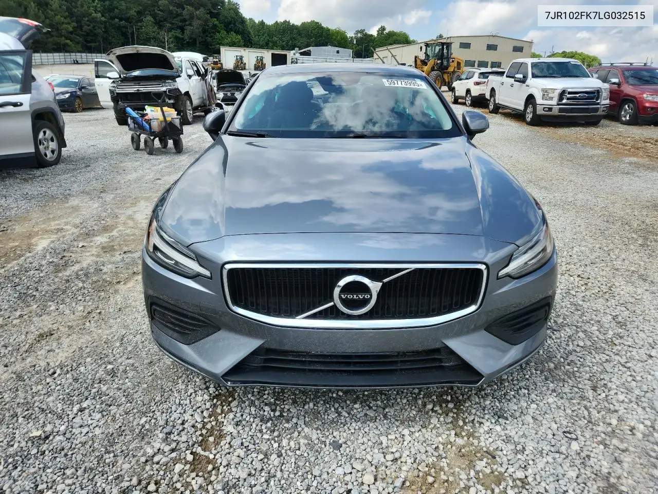2020 Volvo S60 T5 Momentum VIN: 7JR102FK7LG032515 Lot: 59773995