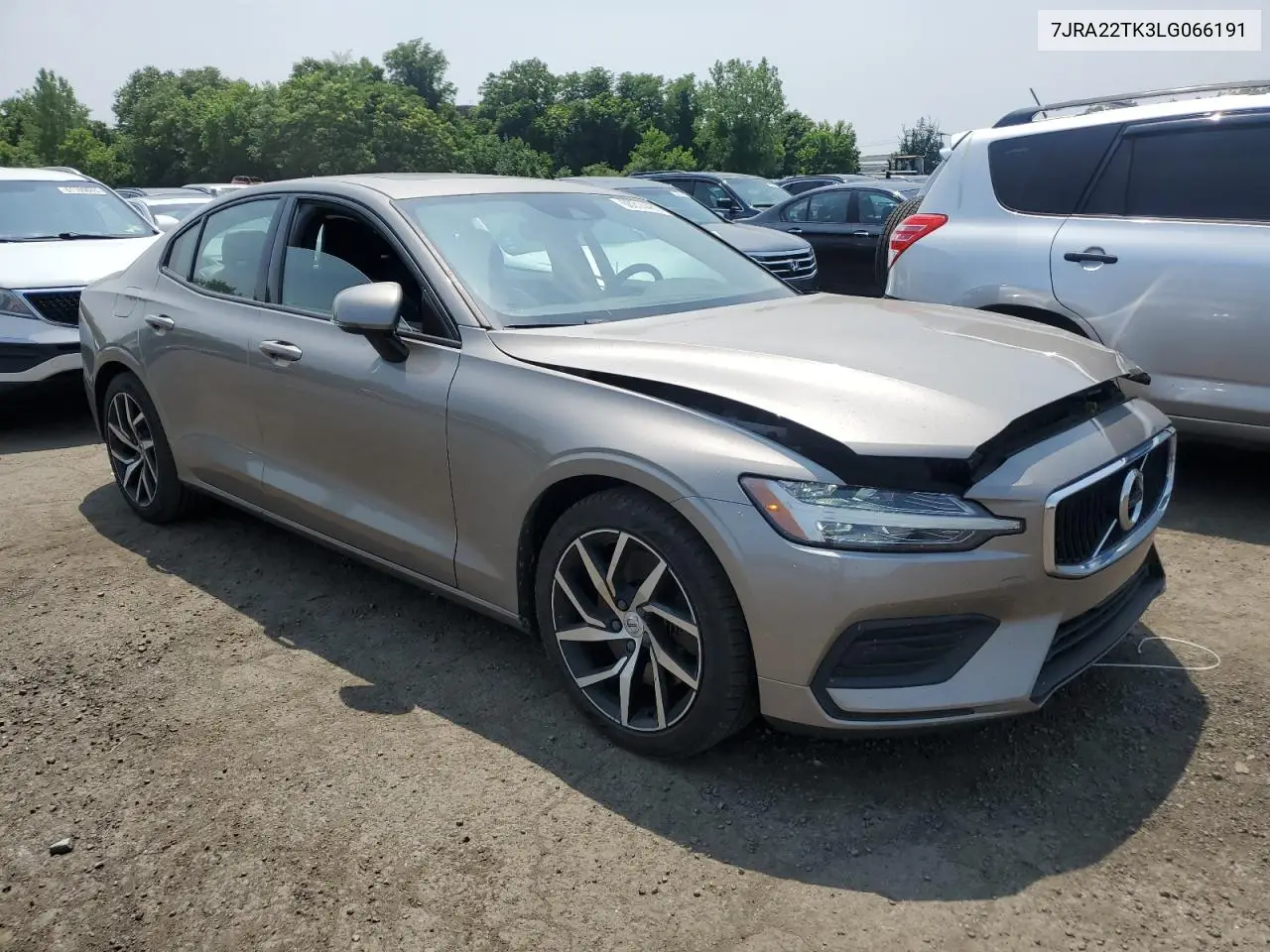 2020 Volvo S60 T6 Momentum VIN: 7JRA22TK3LG066191 Lot: 60314485