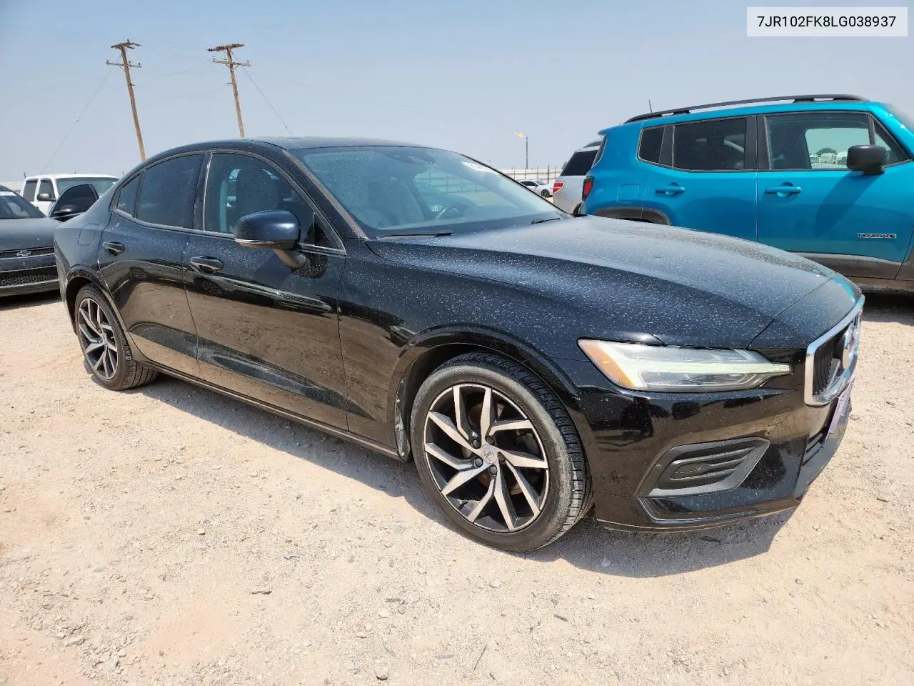 2020 Volvo S60 T5 Momentum VIN: 7JR102FK8LG038937 Lot: 61491225