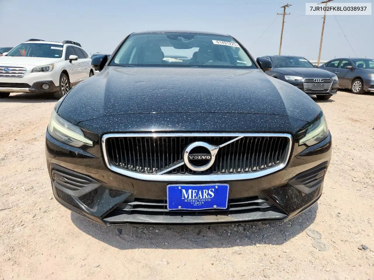 2020 Volvo S60 T5 Momentum VIN: 7JR102FK8LG038937 Lot: 61491225