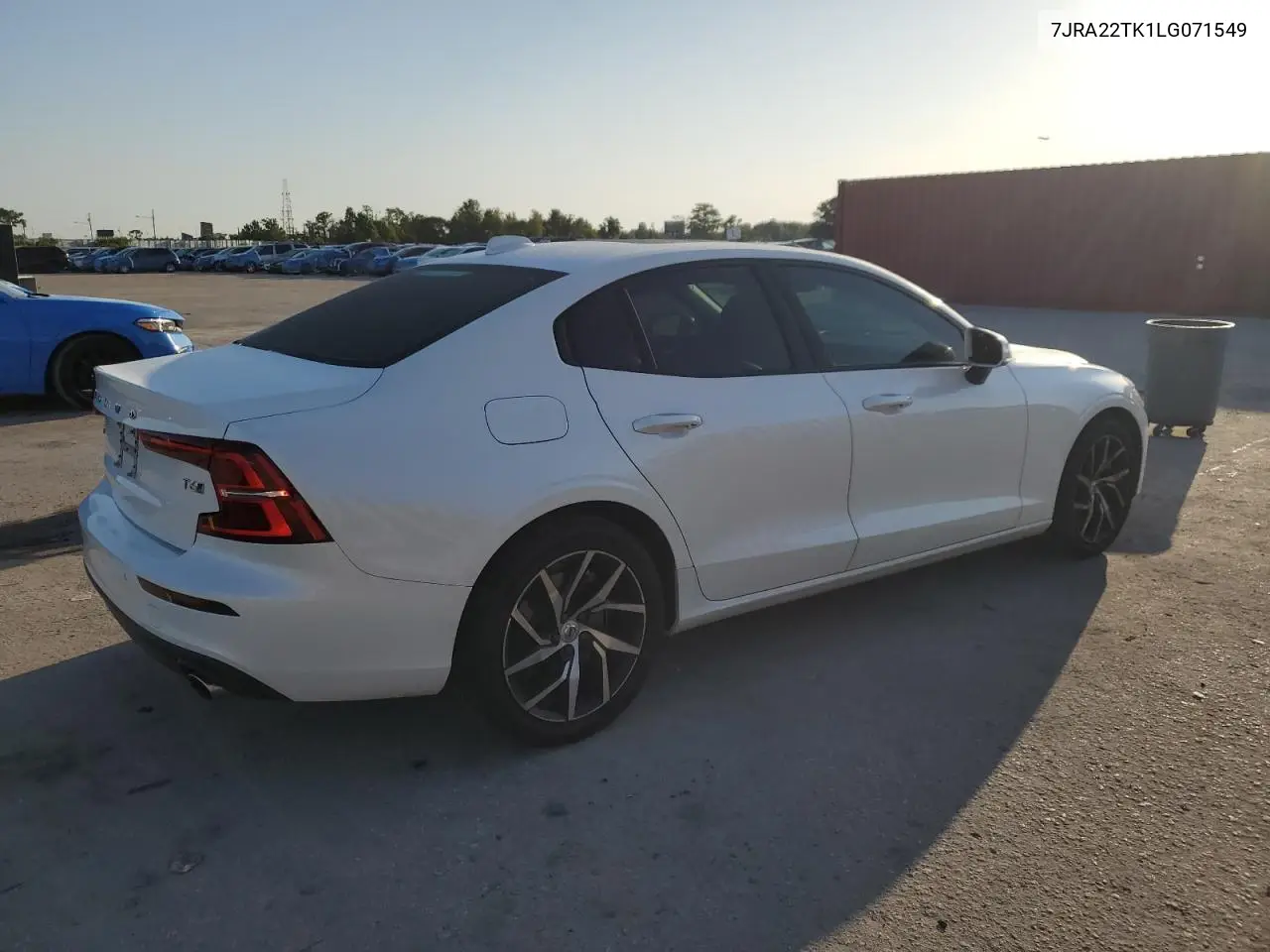 2020 Volvo S60 T6 Momentum VIN: 7JRA22TK1LG071549 Lot: 61912585