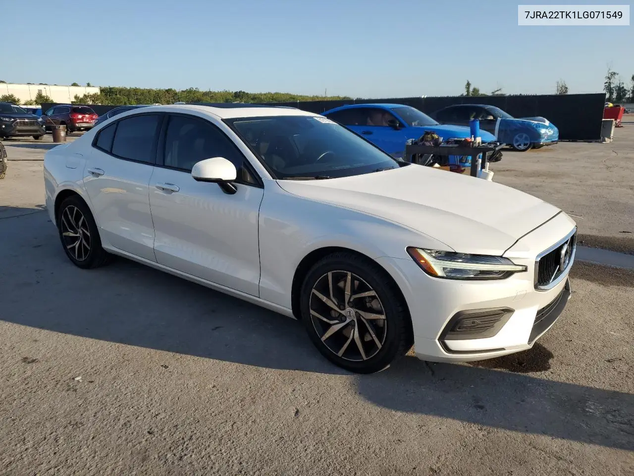 2020 Volvo S60 T6 Momentum VIN: 7JRA22TK1LG071549 Lot: 61912585