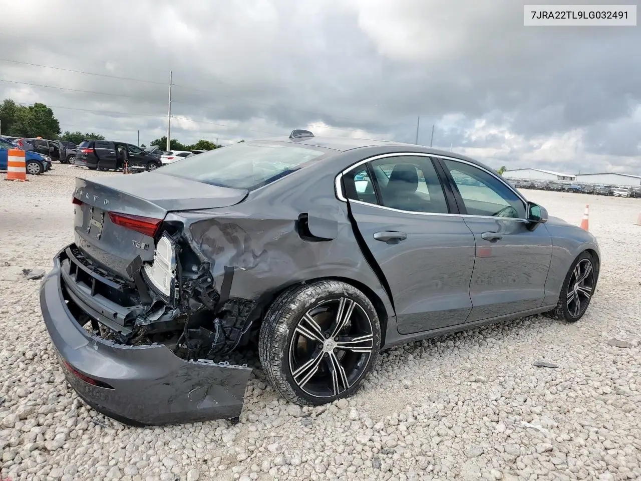 2020 Volvo S60 T6 Inscription VIN: 7JRA22TL9LG032491 Lot: 62069735