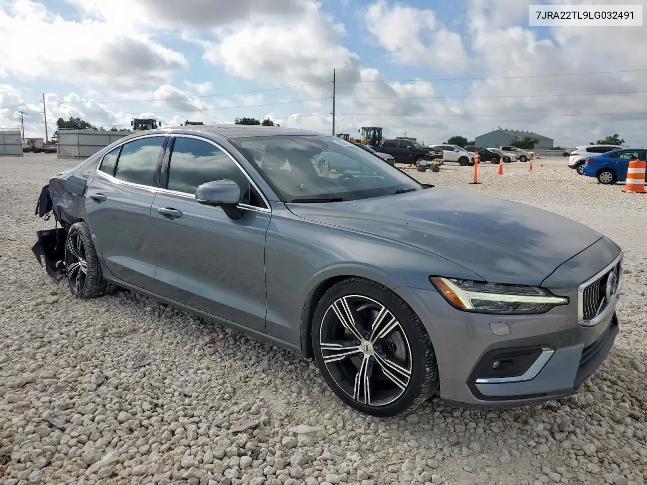 2020 Volvo S60 T6 Inscription VIN: 7JRA22TL9LG032491 Lot: 62069735