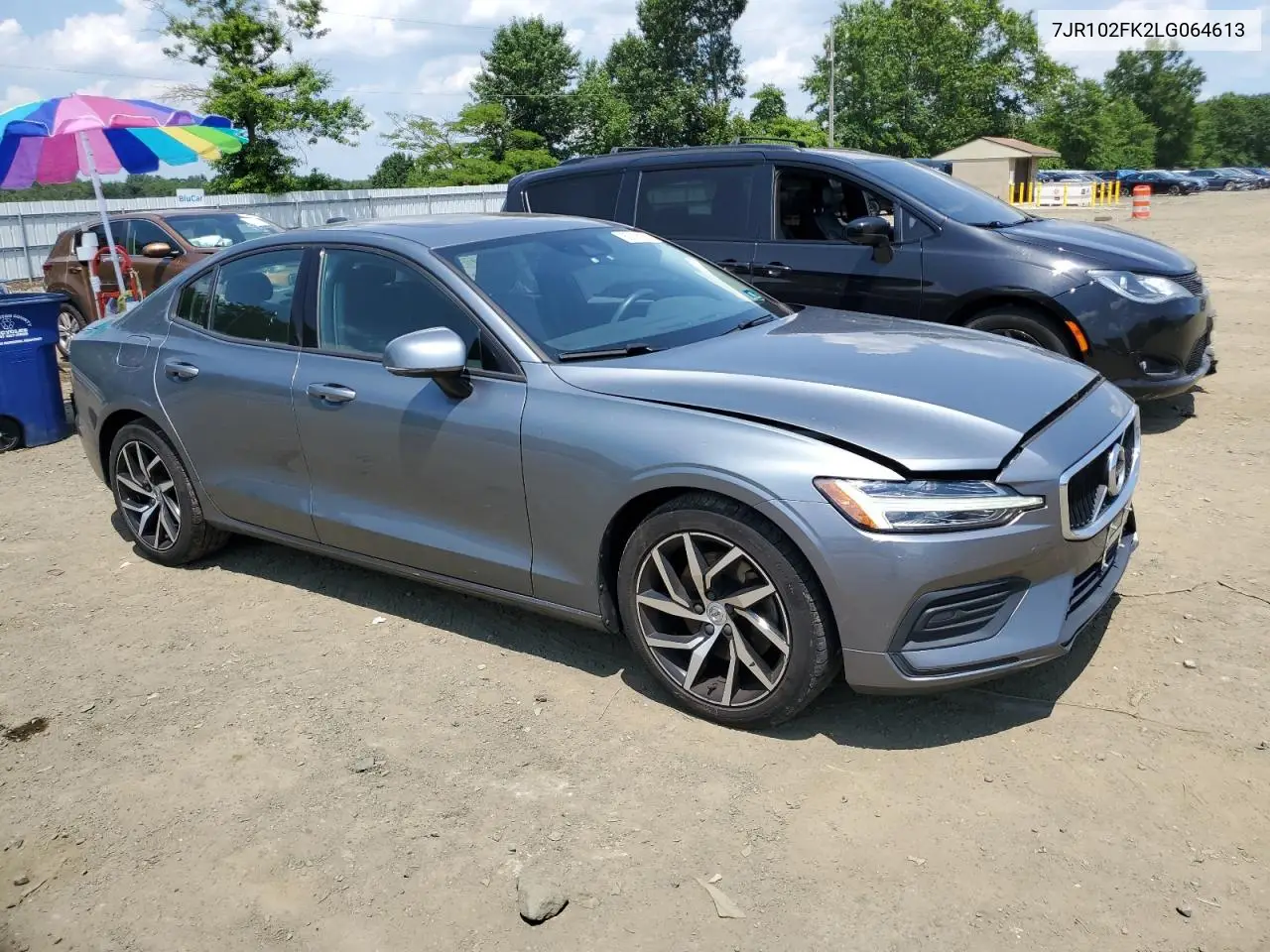 2020 Volvo S60 T5 Momentum VIN: 7JR102FK2LG064613 Lot: 62116935