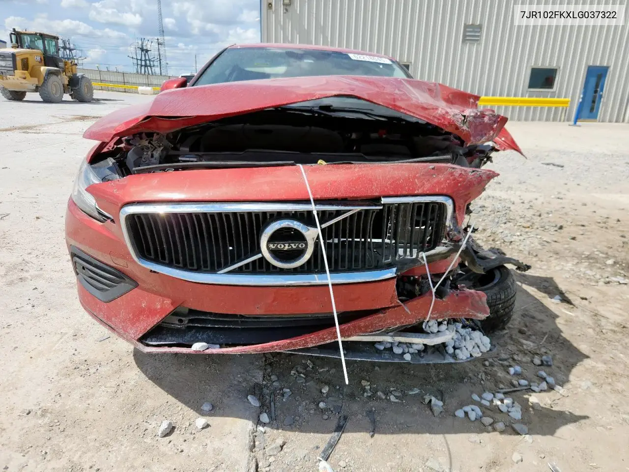 2020 Volvo S60 T5 Momentum VIN: 7JR102FKXLG037322 Lot: 62218045