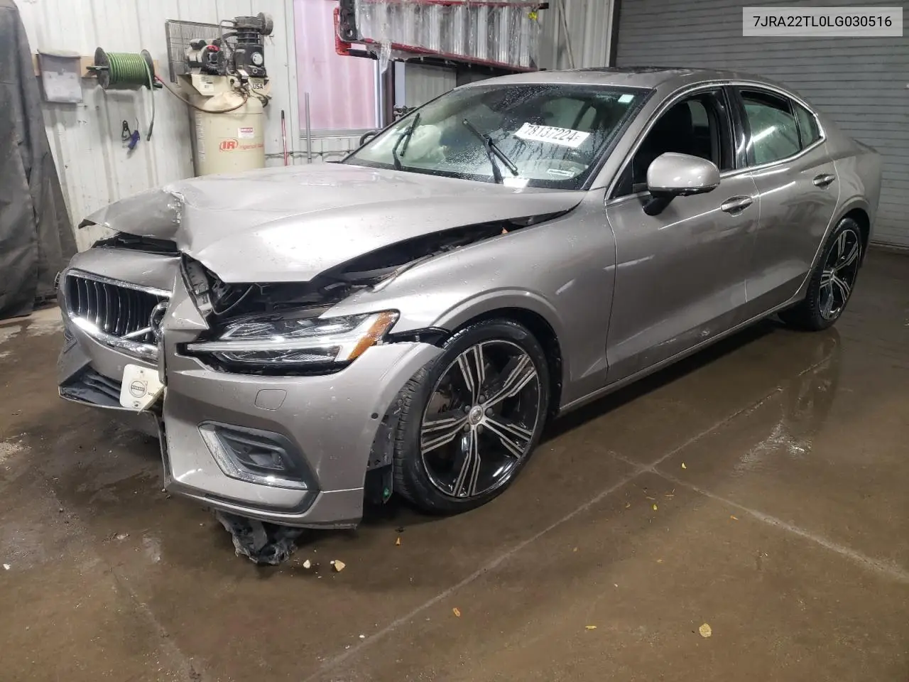 2020 Volvo S60 T6 Inscription VIN: 7JRA22TL0LG030516 Lot: 78137224