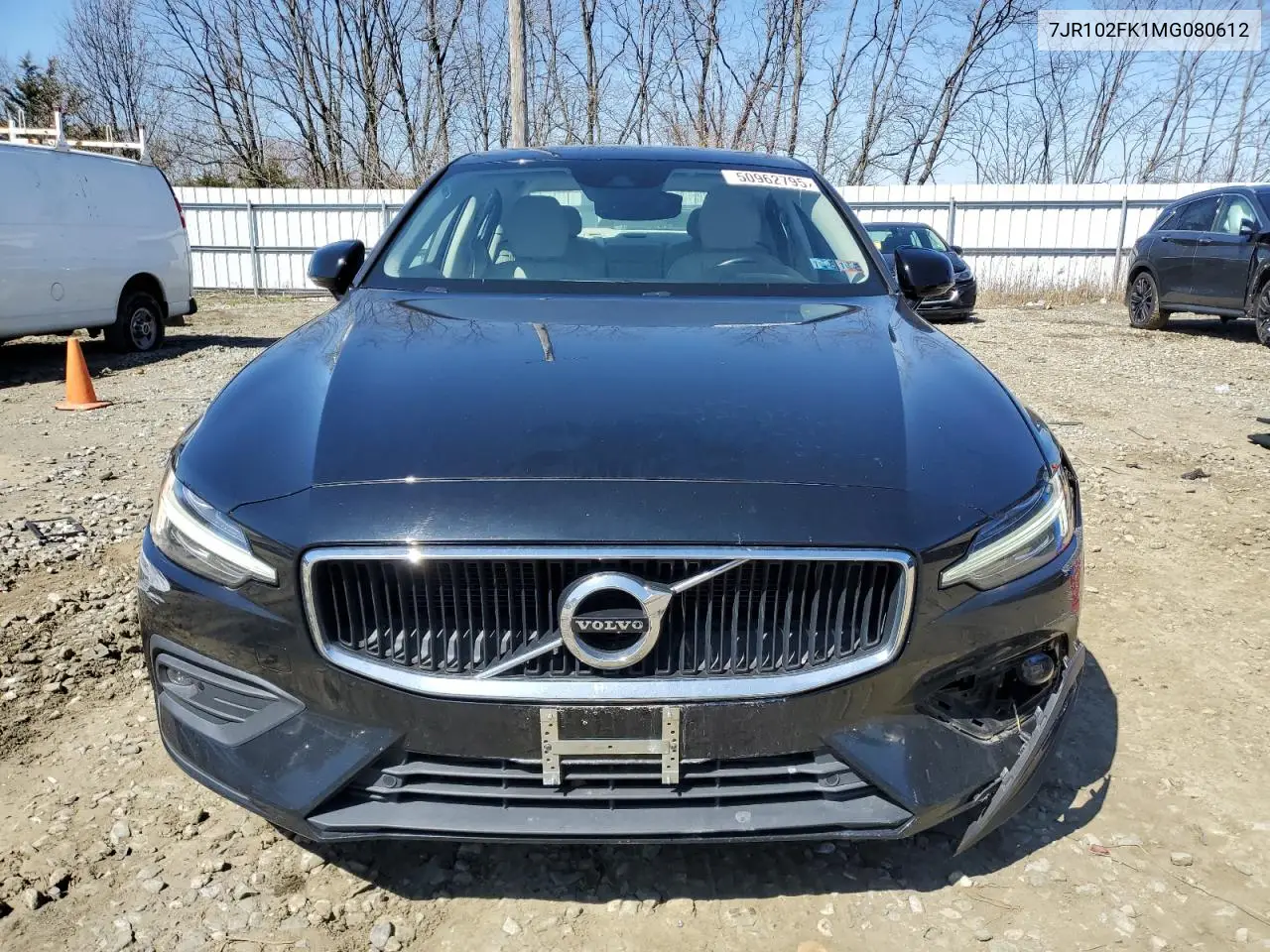 2021 Volvo S60 T5 Momentum VIN: 7JR102FK1MG080612 Lot: 50962795