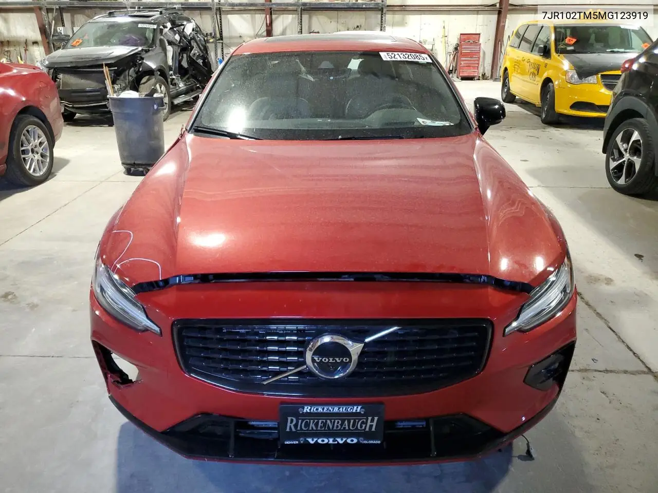2021 Volvo S60 T5 R-Design VIN: 7JR102TM5MG123919 Lot: 52132085
