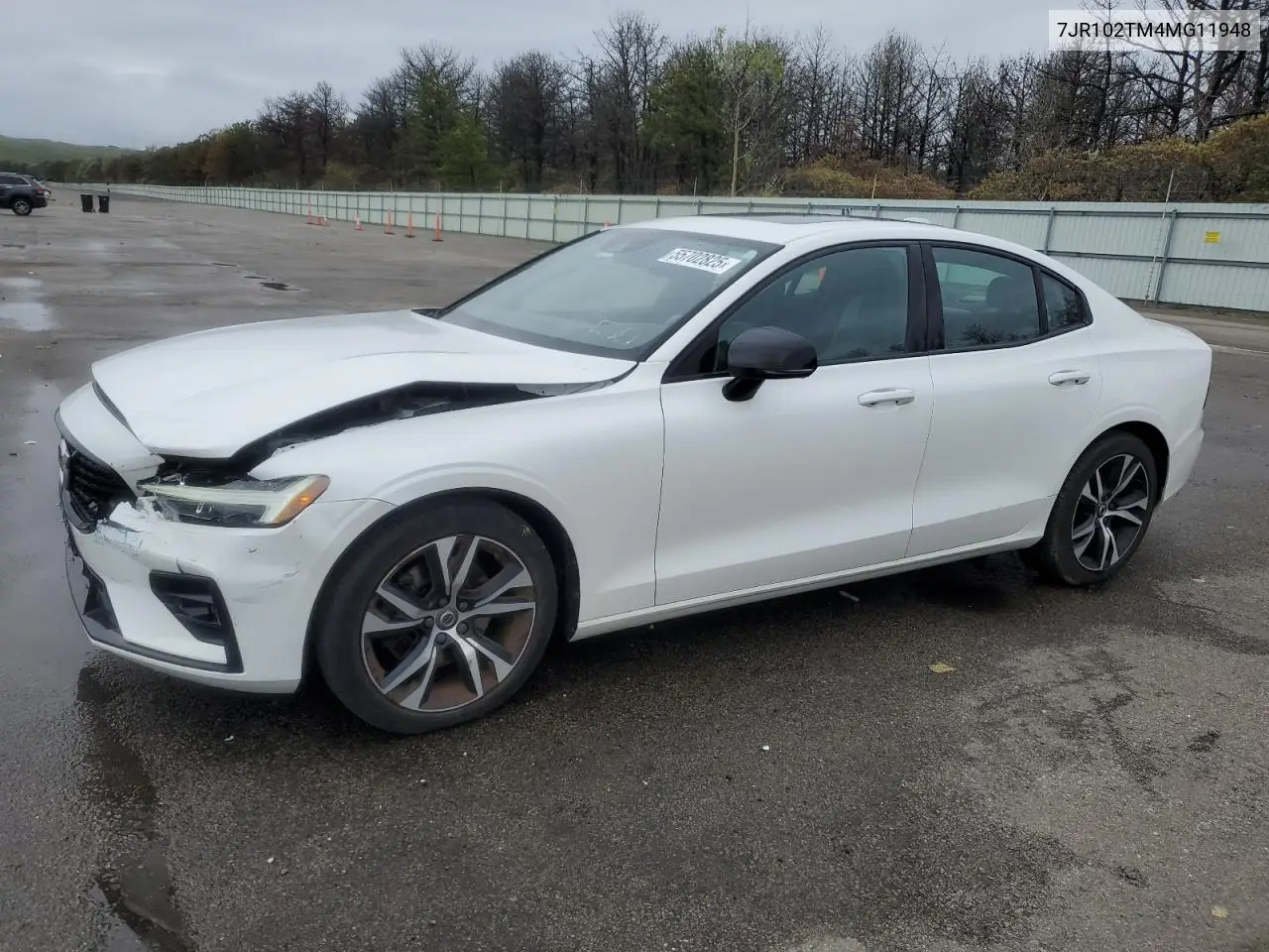 2021 Volvo S60 T5 R-Design VIN: 7JR102TM4MG11948 Lot: 55702825