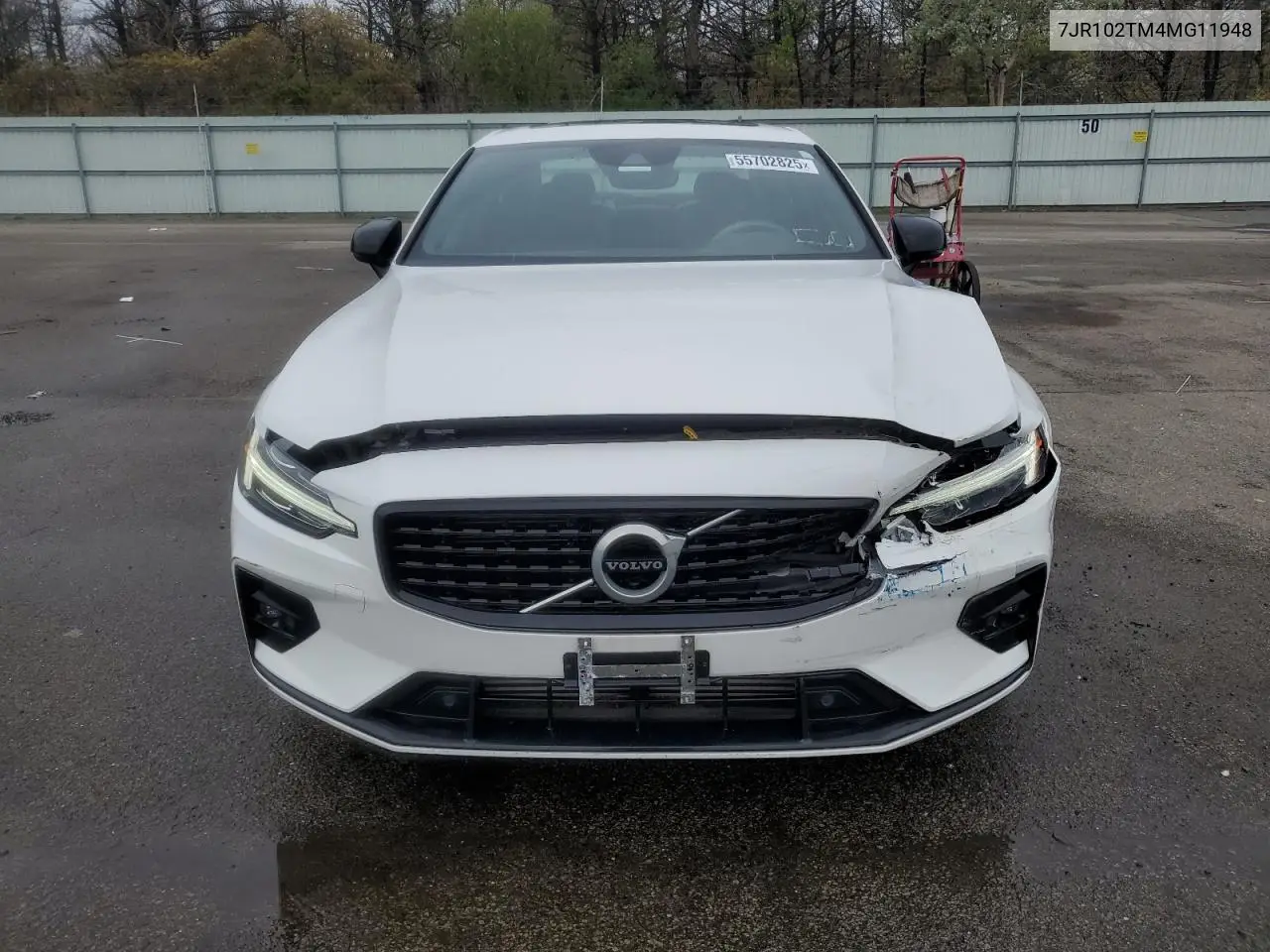 2021 Volvo S60 T5 R-Design VIN: 7JR102TM4MG11948 Lot: 55702825